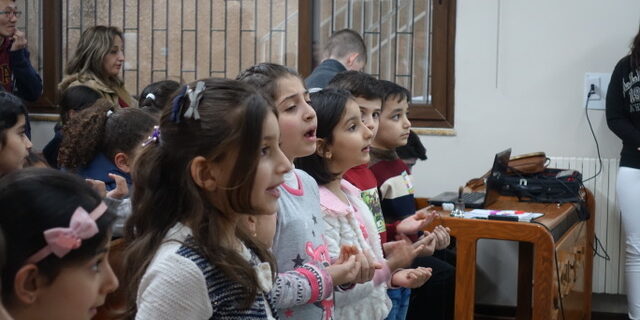 Children Praying to God